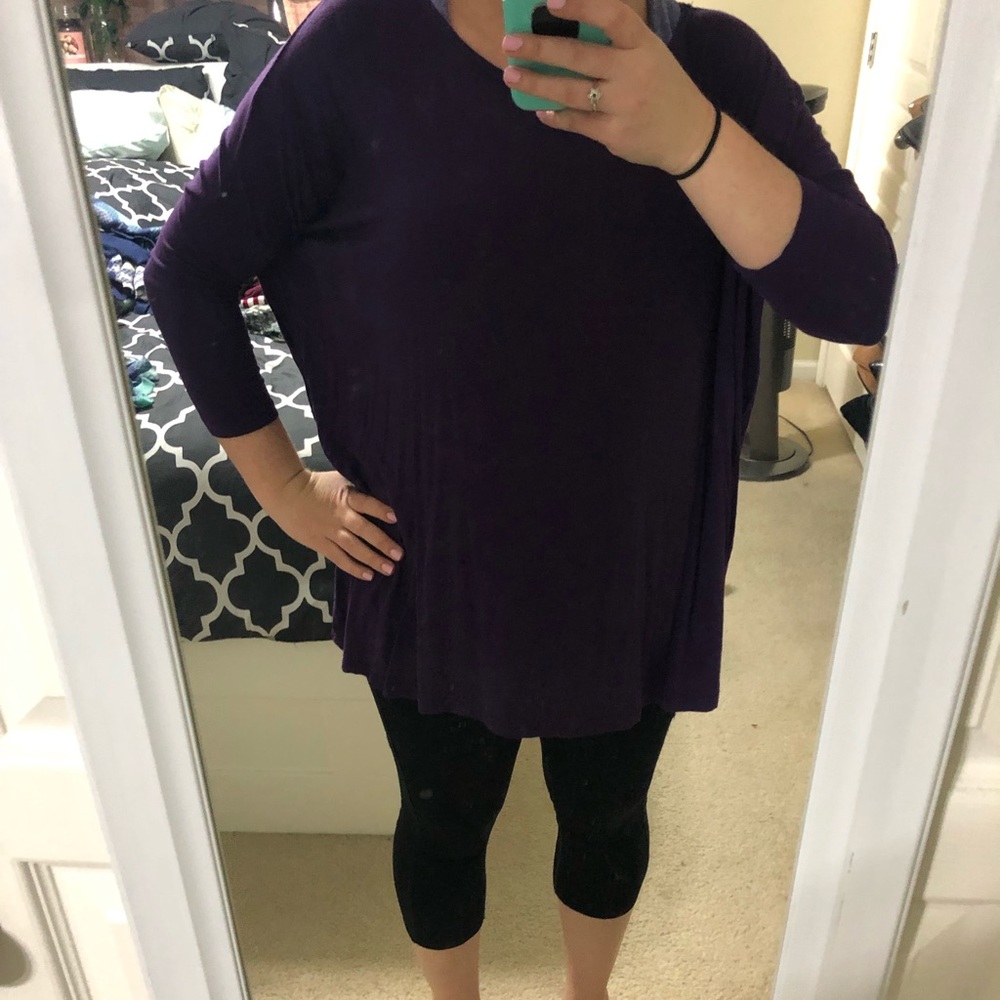 Long sleeve Piko brand top